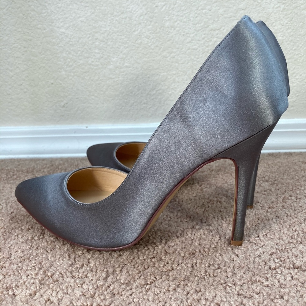 Grey Elegant Park High Heels